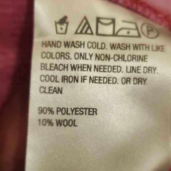 GBY Guiliana Pink Plaid light weight coat size lg petite womens. - Picture 4 of 6